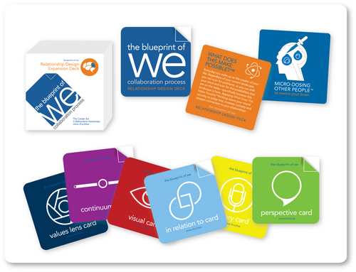Blueprint of We Collaboration Design EXPANSION Deck & Template